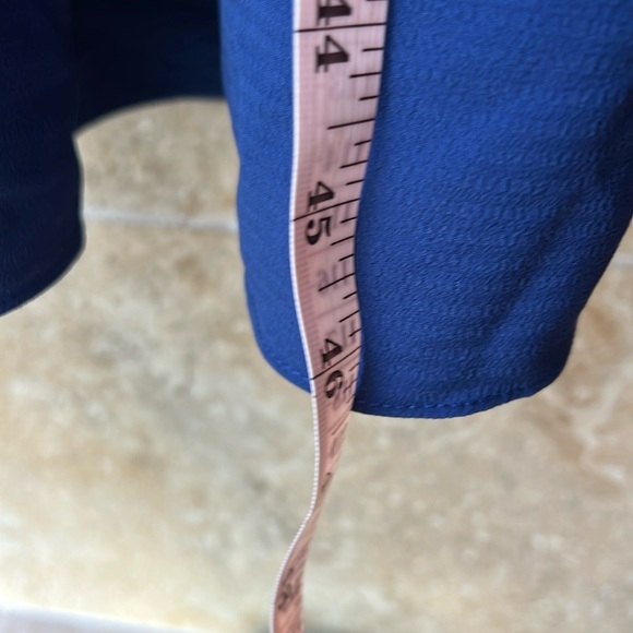 Hill House The Louisa Nap Dress Navy Crepe Blue Smocked Midi Dress NWT Pockets - Picture 15 of 16